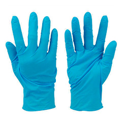guantes latex o vinilo contra el coronavirus